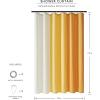 imageMONDAY MOOSE Colorful Waffle Weave Shower Curtain with Rustproof Metal Grommet Holes for Bathroom Machine Washable Hooks Included 72x72 inch CreamDark TealCreamYellow