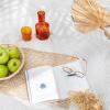 imageMONDAY MOOSE Scalloped Farmhouse Rustic Picnic Style Decoration Rectangle Natural Stonewashed Cotton Tablecloth for Kitchen Dining Room Restaurant 55x70 inch Scalloped SageCharcoal Grid
