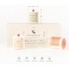 imageMONDAY MOOSE Scented Candle Gift Set 564oz Each 3Pack AllNatural Soy Wax Candle Set with Essential Oils for Home Mom Women Birthday Gift CoconutEucalyptusCinnamon Small JarCoconutEucalyptusCinnamon
