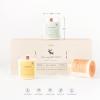 imageMONDAY MOOSE Scented Candle Gift Set 564oz Each 3Pack AllNatural Soy Wax Candle Set with Essential Oils for Home Mom Women Birthday Gift CoconutEucalyptusCinnamon Small JarVerbenaOrangeSea Salt