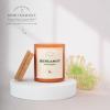 imageMONDAY MOOSE Scented Candle 126oz AllNatural Soy Wax Cotton Wick Candle Glass Jar and Cork Lid with Essential Oils BergamotBergamot