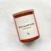 imageMONDAY MOOSE Scented Candle 126oz AllNatural Soy Wax Cotton Wick Candle Glass Jar and Cork Lid with Essential Oils BergamotEucalyptus