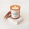 imageMONDAY MOOSE Scented Candle 126oz AllNatural Soy Wax Cotton Wick Candle Glass Jar and Cork Lid with Essential Oils BergamotEucalyptus