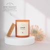imageMONDAY MOOSE Scented Candle 126oz AllNatural Soy Wax Cotton Wick Candle Glass Jar and Cork Lid with Essential Oils BergamotLinen