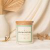 imageMONDAY MOOSE Scented Candle 126oz AllNatural Soy Wax Cotton Wick Candle Glass Jar and Cork Lid with Essential Oils LemonEucalyptus