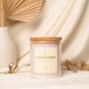 imageMONDAY MOOSE Scented Candle 126oz AllNatural Soy Wax Cotton Wick Candle Glass Jar and Cork Lid with Essential Oils LemonLavender
