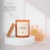 imageMONDAY MOOSE Scented Candle 126oz AllNatural Soy Wax Cotton Wick Candle Glass Jar and Cork Lid with Essential Oils VanillaVanilla