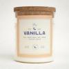 imageMONDAY MOOSE Scented Candle 126oz AllNatural Soy Wax Cotton Wick Candle Glass Jar and Cork Lid with Essential Oils LemonVanilla