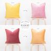 imageMONDAY MOOSE Decorative Throw Pillow Covers Cushion Cases Set of 2 Soft Velvet Modern DoubleSided Designs Mix and Match for Home Decor Pillow Inserts Not Included 14x14 inch OrangeTealYellowPink