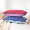 imageMONDAY MOOSE Decorative Throw Pillow Covers Cushion Cases Set of 2 Soft Velvet Modern DoubleSided Designs Mix and Match for Home Decor Pillow Inserts Not Included 14x14 inch OrangeTealPurpleBlue