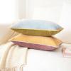 imageMONDAY MOOSE Decorative Throw Pillow Covers Cushion Cases Set of 2 Soft Velvet Modern DoubleSided Designs Mix and Match for Home Decor Pillow Inserts Not Included 14x14 inch OrangeTealPurpleGreen