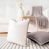 imageMONDAY MOOSE Decorative Throw Pillow Covers Cushion Cases Set of 2 Soft Velvet Modern DoubleSided Designs Mix and Match for Home Decor Pillow Inserts Not Included 14x14 inch OrangeTealBlackWhite