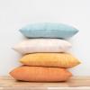 imageMONDAY MOOSE Decorative Throw Pillow Covers Cushion Cases Set of 4 Soft Velvet Modern Designs Mix and Match for Home Decor Pillow Inserts Not Included 18x18 inch GreenBlueOrangeTeal