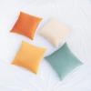 imageMONDAY MOOSE Decorative Throw Pillow Covers Cushion Cases Set of 4 Soft Velvet Modern Designs Mix and Match for Home Decor Pillow Inserts Not Included 18x18 inch GreenBlueOrangeTeal