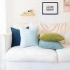 imageMONDAY MOOSE Decorative Throw Pillow Covers Cushion Cases Set of 4 Soft Velvet Modern Designs Mix and Match for Home Decor Pillow Inserts Not Included 18x18 inch GreenBlueGreenBlue