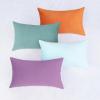 imageMONDAY MOOSE Decorative Throw Pillow Covers Cushion Cases Set of 4 Soft Velvet Modern Designs Mix and Match for Home Decor Pillow Inserts Not Included 18x18 inch GreenBluePurpleTeal