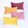 imageMONDAY MOOSE Decorative Throw Pillow Covers Cushion Cases Set of 4 Soft Velvet Modern Designs Mix and Match for Home Decor Pillow Inserts Not Included 18x18 inch GreenBlueYellowPink