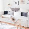 imageMONDAY MOOSE Decorative Throw Pillow Covers Cushion Cases Set of 4 Soft Velvet Modern Designs Mix and Match for Home Decor Pillow Inserts Not Included 18x18 inch GreenBlueBlackWhite