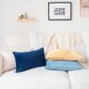 imageMONDAY MOOSE Decorative Throw Pillow Covers Cushion Cases Set of 4 Soft Velvet Modern Designs Mix and Match for Home Decor Pillow Inserts Not Included 18x18 inch GreenBlueBlueBeige