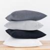 imageMONDAY MOOSE Decorative Throw Pillow Covers Cushion Cases Set of 4 Soft Velvet Modern Designs Mix and Match for Home Decor Pillow Inserts Not Included 18x18 inch GreenBlueBlackWhite