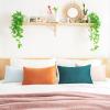 imageMONDAY MOOSE Decorative Throw Pillow Covers Cushion Cases Set of 4 Soft Velvet Modern Designs Mix and Match for Home Decor Pillow Inserts Not Included 18x18 inch GreenBlueOrangeGreen