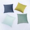 imageMONDAY MOOSE Decorative Throw Pillow Covers Cushion Cases Set of 4 Soft Velvet Modern Designs Mix and Match for Home Decor Pillow Inserts Not Included 18x18 inch GreenBlueGreenBlue