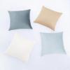 imageMONDAY MOOSE Decorative Throw Pillow Covers Cushion Cases Set of 4 Soft Velvet Modern Designs Mix and Match for Home Decor Pillow Inserts Not Included 18x18 inch GreenBlueBeigeLight Blue