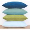 imageMONDAY MOOSE Decorative Throw Pillow Covers Cushion Cases Set of 4 Soft Velvet Modern Designs Mix and Match for Home Decor Pillow Inserts Not Included 18x18 inch GreenBlueGreenBlue