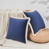 imageMONDAY MOOSE Decorative Throw Pillow Covers Cushion Cases Set of 2 Soft Velvet Modern Fringe Tassel Designs Mix and Match for Home Decor Pillow Inserts Not Included Orange 16x16 inchMidnight Blue