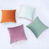 imageMONDAY MOOSE Decorative Throw Pillow Covers Cushion Cases Set of 4 Soft Velvet Modern DoubleSided Designs Mix and Match for Home Decor Pillow Inserts Not Included 16x16 inch OrangeGreenPurpleTeal