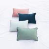 imageMONDAY MOOSE Decorative Throw Pillow Covers Cushion Cases Set of 4 Soft Velvet Modern DoubleSided Designs Mix and Match for Home Decor Pillow Inserts Not Included 16x16 inch OrangeGreenPinkBlue