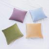 imageMONDAY MOOSE Decorative Throw Pillow Covers Cushion Cases Set of 4 Soft Velvet Modern DoubleSided Designs Mix and Match for Home Decor Pillow Inserts Not Included 16x16 inch OrangeGreenPurpleGreen