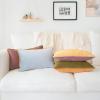 imageMONDAY MOOSE Decorative Throw Pillow Covers Cushion Cases Set of 4 Soft Velvet Modern DoubleSided Designs Mix and Match for Home Decor Pillow Inserts Not Included 16x16 inch OrangeGreenPurpleGreen
