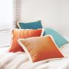 imageMONDAY MOOSE Decorative Throw Pillow Covers Set of 4 Soft Velvet Modern Fringe Tassel Designs Mix and Match for Home Decor Pillow Inserts Not Included 18x18 inch BeigeDusty PinkOrangeTeal Blue