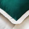 imageMONDAY MOOSE Decorative Throw Pillow Covers Set of 4 Soft Velvet Modern Fringe Tassel Designs Mix and Match for Home Decor Pillow Inserts Not Included 18x18 inch BeigeDusty PinkYellowTeal Green