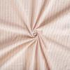 imageMONDAY MOOSE Gingham Checkered Farmhouse Rustic Ruffle Style Decoration Round Natural Stonewashed Cotton Tablecloth for Kitchen Dining Room Restaurant 60quot Round BeigeBeigeWhite Stripes