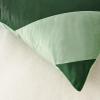 image:imageMONDAY MOOSE Decorative Throw Pillow Covers Cushion Cases Set of 2 Soft Velvet Diagonal Striped Designs Pillow Inserts Not Included 18x18 inch RustCoralGreenLight Green