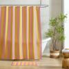 image:imageMONDAY MOOSE Bath Mat with Striped Design Microfiber Absorbent Non Slip Tufted Rug for Floor Shower or Kitchen 20x32 inch YellowSunrose