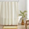 image:imageMONDAY MOOSE Bath Mat with Scalloped Wavy Ripple Design Microfiber Absorbent Non Slip Tufted Rug for Floor Shower or Kitchen 20x32 inch SunroseYellow