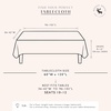 image:imageMONDAY MOOSE Ruffle Farmhouse Rustic Rectangle Natural Stonewashed Cotton Tablecloth for Kitchen Dining Room Restaurant 55x70 inch Olive GreenBeige Gingham
