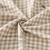 image:imageMONDAY MOOSE Ruffle Farmhouse Rustic Rectangle Natural Stonewashed Cotton Tablecloth for Kitchen Dining Room Restaurant 55x70 inch Olive GreenBeige Gingham