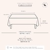image:imageMONDAY MOOSE Ruffle Farmhouse Rustic Rectangle Natural Stonewashed Cotton Tablecloth for Kitchen Dining Room Restaurant 55x70 inch Olive GreenOlive Green
